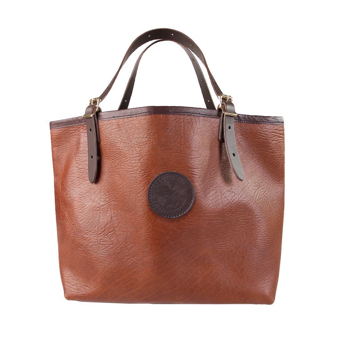 Duluth Pack Bison Leather Market Tote
